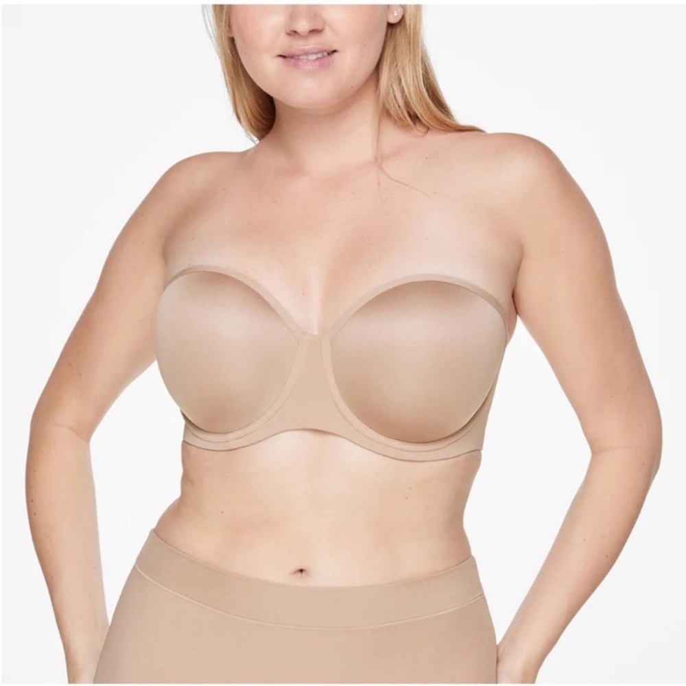 NWT Thirdlove 24/7 classic strapless bra 36E nude